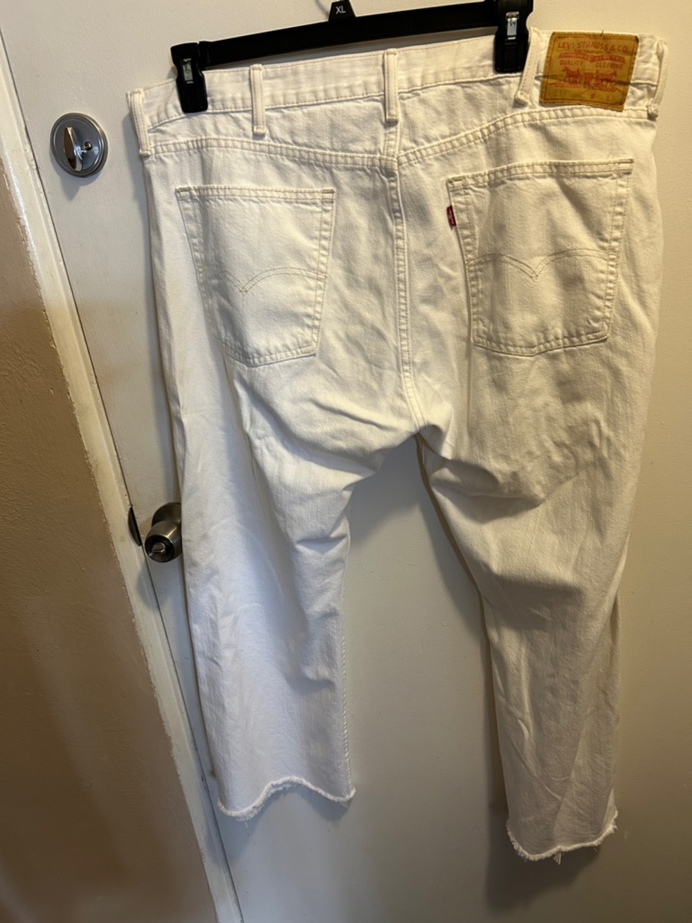Levi’s White Jeans